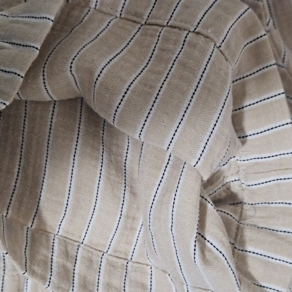 Heroes and Dreamers wide leg pull on pants with belt size medium - Picture 12 of 13